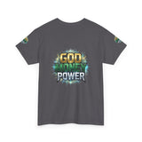 God Money Power Graphic Tee