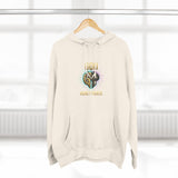 Three-Panel Fleece Hoodie