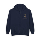 GMP 'God Money Power' Cross Zip Hoodie
