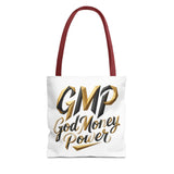 God Money Power (GMP) Tote Bag — Inspirational Faith & Prosperity Canvas Tote