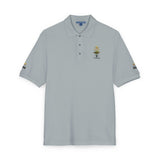 Embroidered Sunflower Polo Shirt
