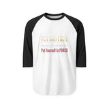 Unisex Three-Quarter Sleeve Raglan Shirt
