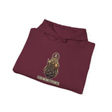 Hoodie — 'God Money Power' Buddha Graphic Pullover