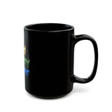 God Money Power Black Coffee Mug — Inspirational Faith & Prosperity Ceramic 11oz/15oz