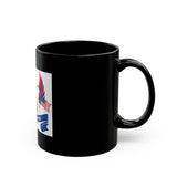 Inspirational 'God Money Power' Black Mug — Patriotic Faith & Prosperity Coffee Cup
