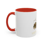 Magic & Wealth Accent Coffee Mug — "Gold Money Power" Alchemy Design (11/15 oz)