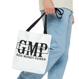 GMP "God Money Power" Graphic Tote Bag – Faith & Hustle Everyday Carry