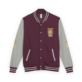 Letterman Jacket — GMP Gold Money Power Rose Varsity Jacket