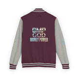 Letterman Jacket — 'GMP GOD MONEY POWER' Varsity Bomber
