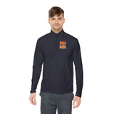 Quarter-Zip Pullover — Bold Retro "GMP: God Money Power" Graphic