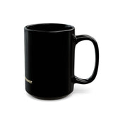 God • Money • Power Black Ceramic Mug — Faith & Prosperity Coffee Cup (11oz/15oz)