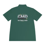GMP Chrome Logo Men’s Sport Polo — Performance Golf & Work Shirt
