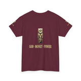 God · Money · Power Tee — GMP Gold Block Logo T-Shirt