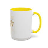 Inspirational Coffee Mug — “Put God First, Hustle for the Money”