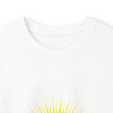 Long Sleeve Tee — Tropical Savior Graphic (Palm Trees & Sunburst)