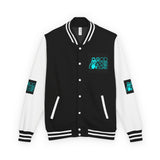Letterman Jacket — "GOD MONEY POWER" Retro Graphic Varsity Jacket