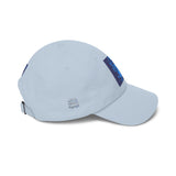 Dad Cap — Blue Sequin Statue Patch Embroidered Baseball Hat