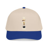 Vertical Wildlife Icons Mid-Profile Baseball Cap — Nature Lover Trucker Hat