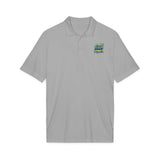 God is My Power Polo Shirt — Faith-Based Graphic Performance Polo
