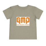 Toddler Tee — GMP (God Money Power) Orange Logo