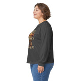 Long Sleeve Tee — GOD MONEY POWER Graphic Shirt