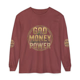 God Money Power Long Sleeve T-Shirt