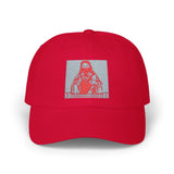 Classic Dad Cap — Red Madonna Icon Baseball Hat