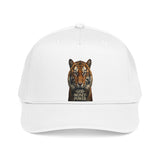 Tiger Face Cap — 'Gold Money Power' Embroidered Baseball Hat