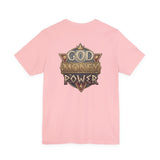God Money Power Graphic Tee
