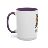 GMP ‘God Money Power’ Accent Coffee Mug - Bold Eagle Graphic 11/15oz