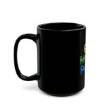 God Money Power Black Coffee Mug — Inspirational Faith & Prosperity Ceramic 11oz/15oz