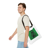 Tote Bag — 'God Money Power' Religious Graphic Tote
