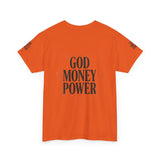 God Money Power T-Shirt — Bold Faith & Hustle Graphic Tee