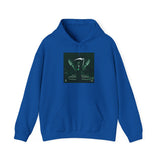 Angel Of Death Hoodie — Dark Green Guardian Graphic Pullover