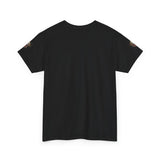 Graphic Tee — "God Money Power" Skull Design