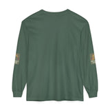 Long Sleeve T-Shirt — 'God Money Power' Pyramid Graphic