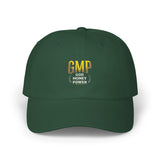 Dad Cap – 'GMP' Gold Foil Embroidered Baseball Hat
