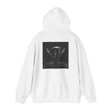 Angel Of Death Hoodie — Gothic Black & White Graphic Sweatshirt