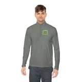 God Money Power Quarter-Zip Pullover — Bold Graphic Faith & Prosperity Pullover