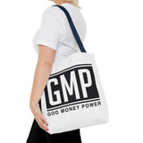 GMP Tote Bag — God Money Power Bold Logo Canvas Tote