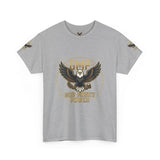 GMP Bald Eagle Graphic Tee — "God Money Power" Patriotic Shirt
