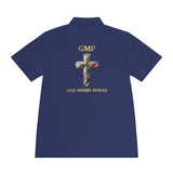 GMP Cross Polo — "God Money Power" Men's Sport Polo