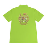 GMP Tiger Crest Polo — God Money Power Chest & Back Logo