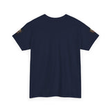 Graphic Tee — "God Money Power" Skull Design