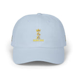 Dad Cap — Gold Crown 'Best Dad' Embroidered Baseball Hat