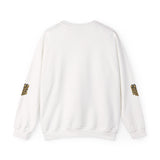 God Money Power Crewneck Sweatshirt — Patriotic American Flag Graphic