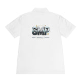 GMP Chrome Logo Men’s Sport Polo — Performance Golf & Work Shirt