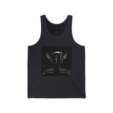 Grim Reaper Wings Tank Top — Dark Gothic Scythe Graphic Sleeveless Shirt