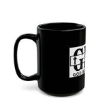 God Money Power (GMP) Black Coffee Mug — 11oz & 15oz