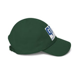 GMP "God Money Power" Embroidered Dad Cap - White Religious Baseball Hat